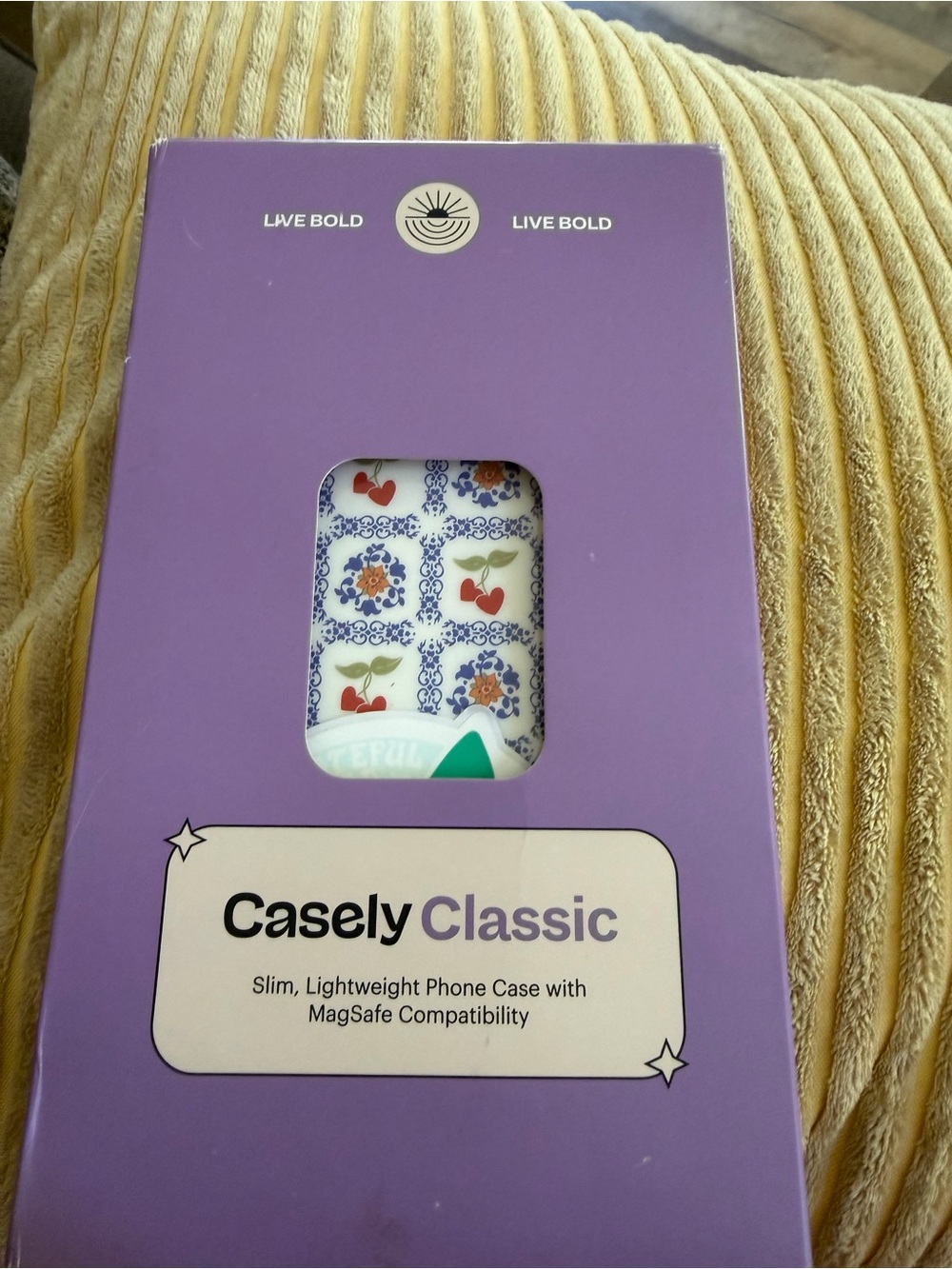 Casely iPhone 13 Pro Max Case. Palermo Print - Picture 3 of 4